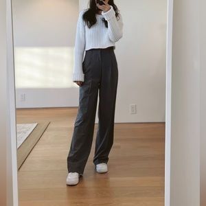 Zara Full Length Grey Trousers